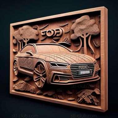 3D model Audi A7 (STL)